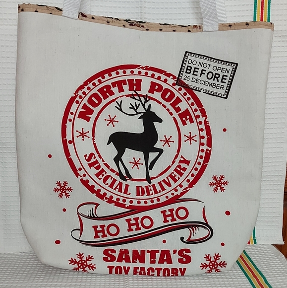 NWT Bumpa'sTotes Reversable Fabric Tote Bag - Picture 2 of 7